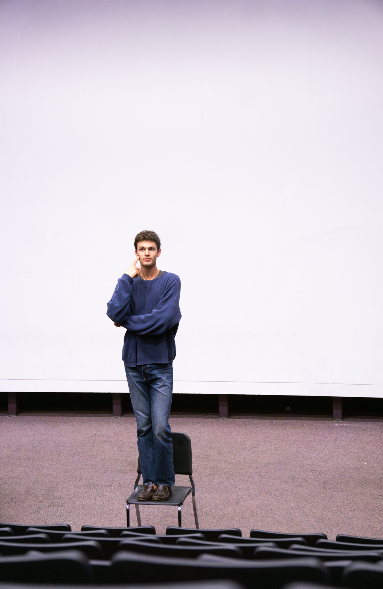 A portrait of Spence Whitman